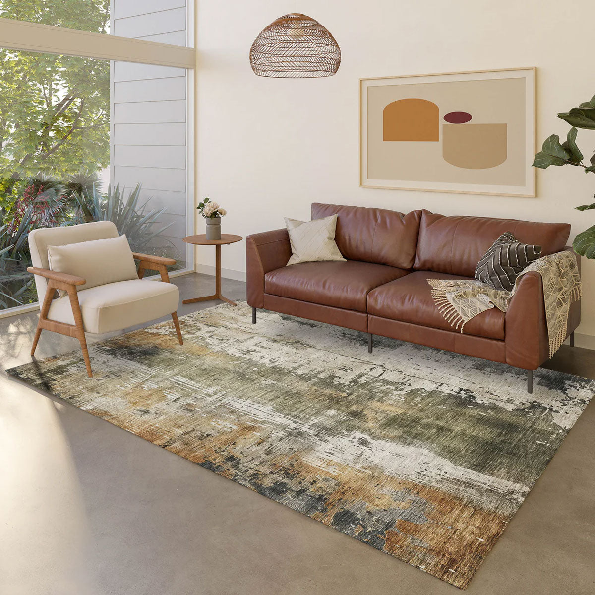 KOCHI 14 PUTTY 8X10 RUG