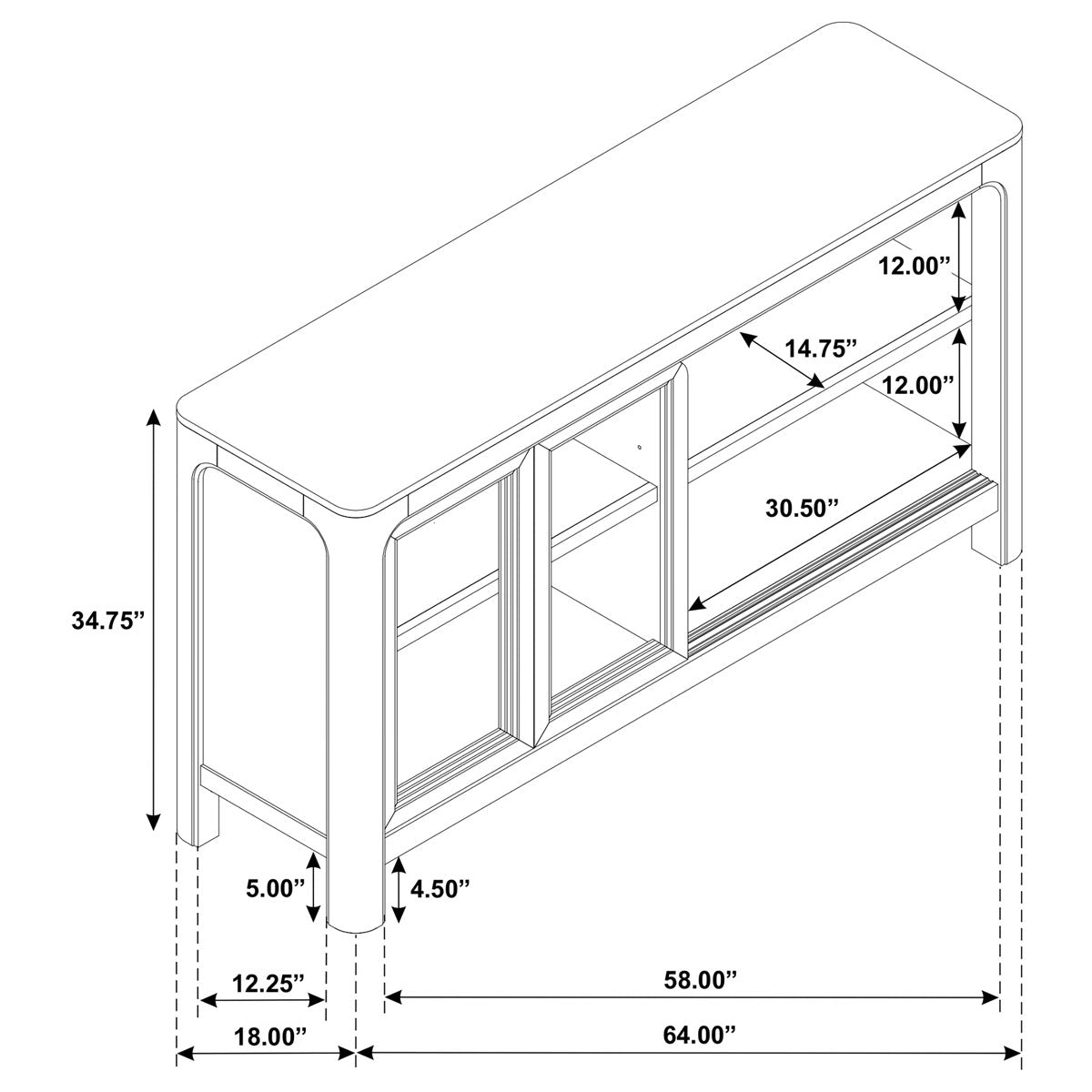 SOLANO SIDEBOARD