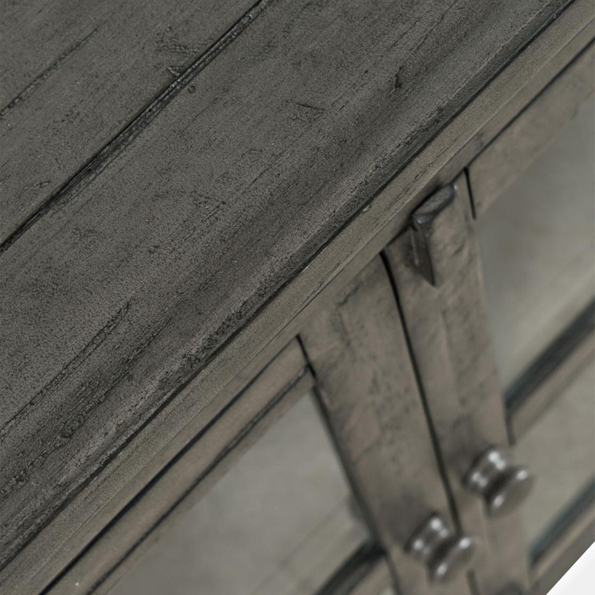 RUSTIC SHORES 6 DOOR CABINET