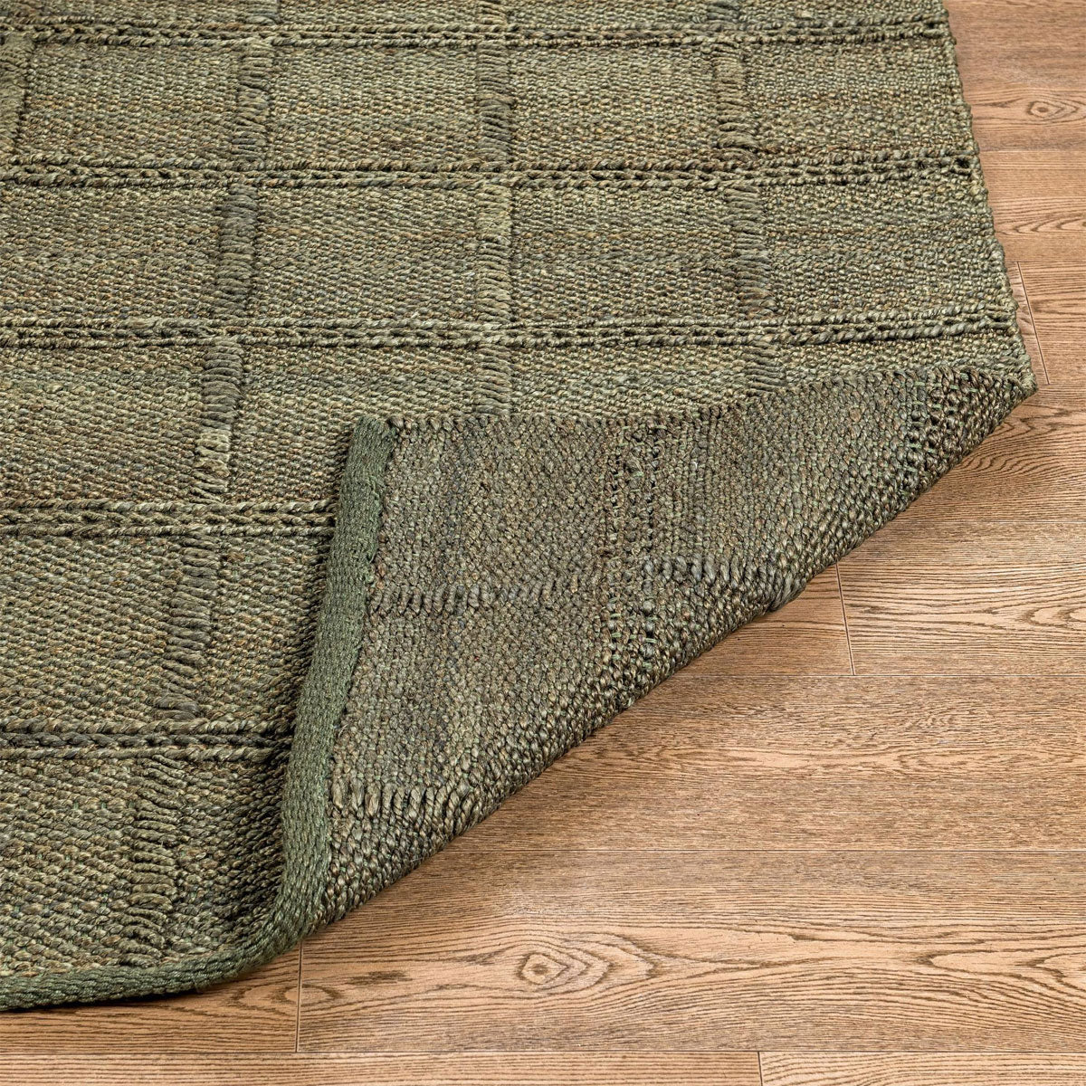 ABERDEEN OLIVE JUTE 8X10 RUG