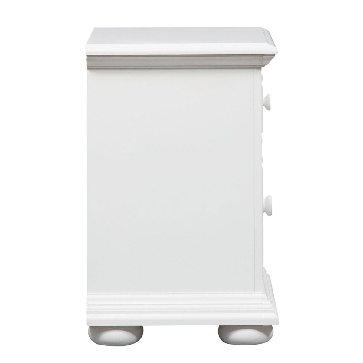 Summer House White 2 Drawer Night
