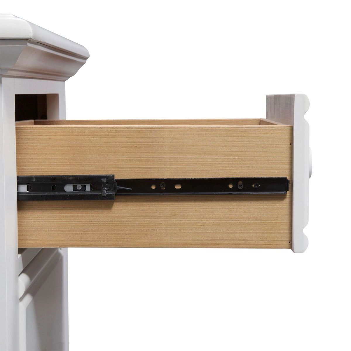 Summer House White 2 Drawer Night