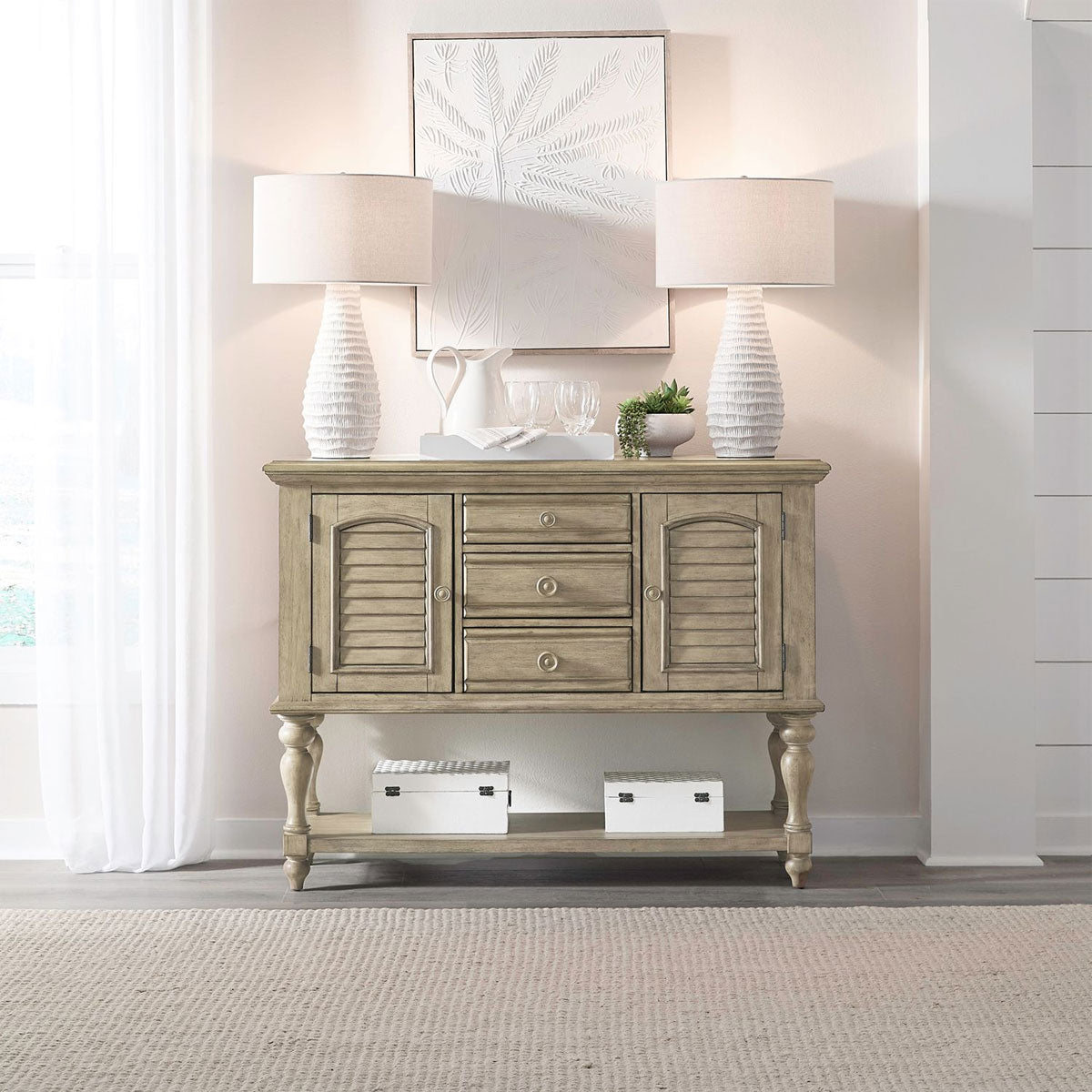SUMMER HOUSE TAN SERVER
