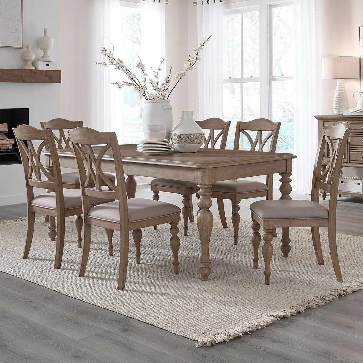 SUMMER HOUSE TAN 7PC DINE