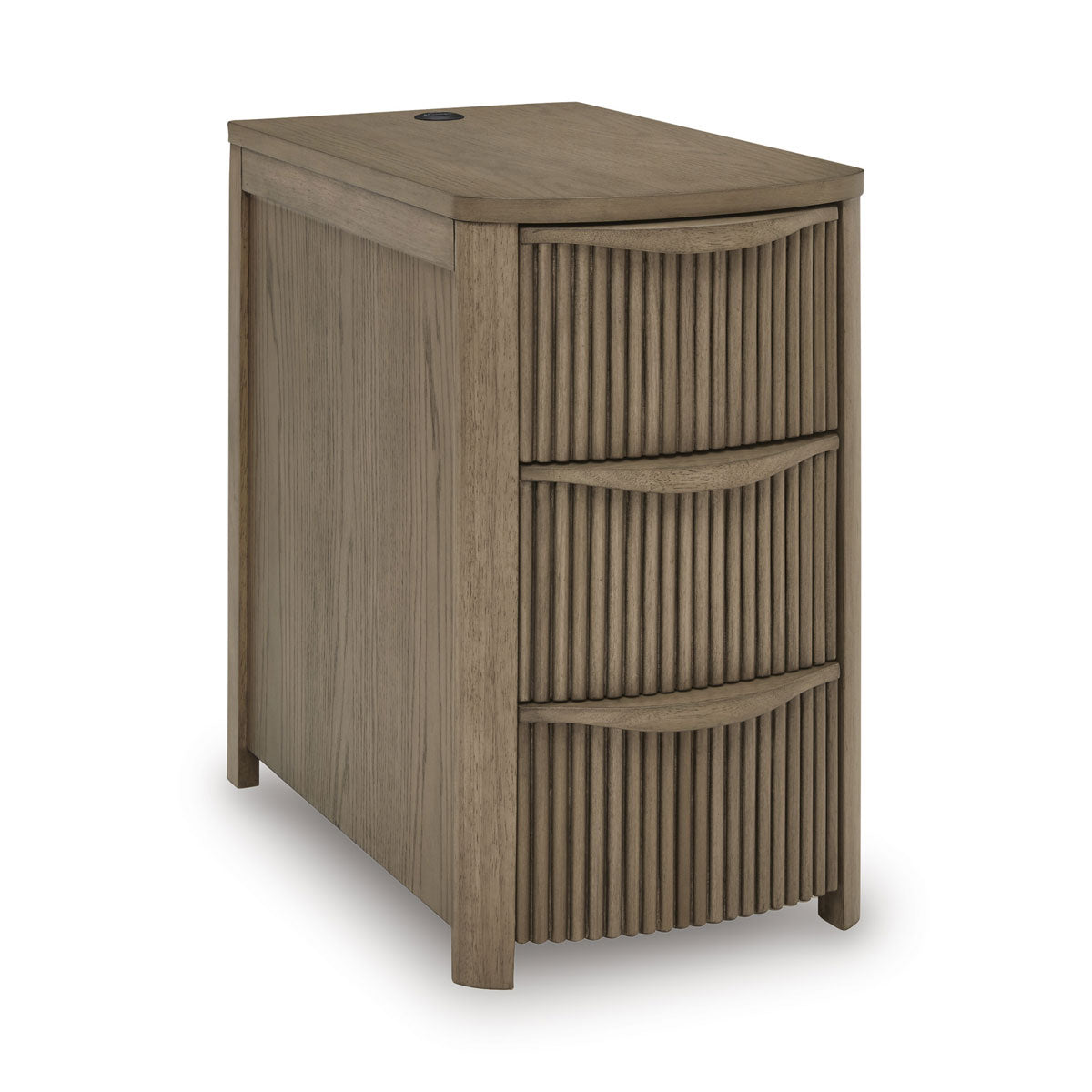 CAMDILL LIGHT BROWN CHAIRSIDE