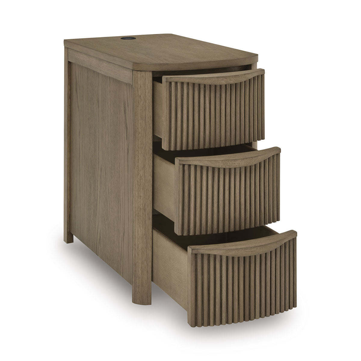 CAMDILL LIGHT BROWN CHAIRSIDE