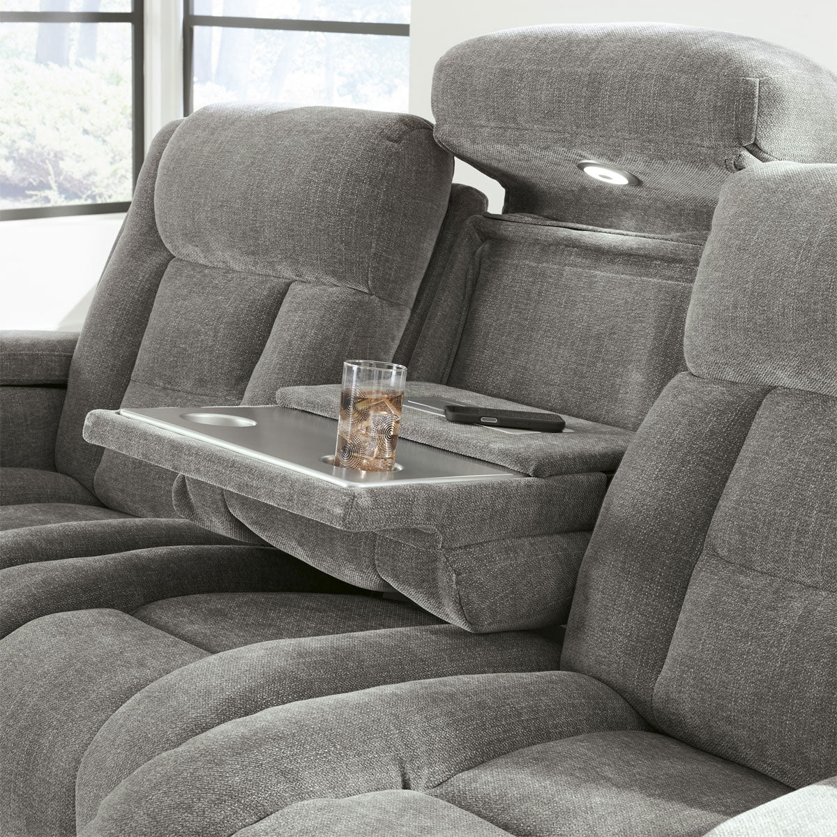 Mixed Motion Shadow Sofa Power Headrest D