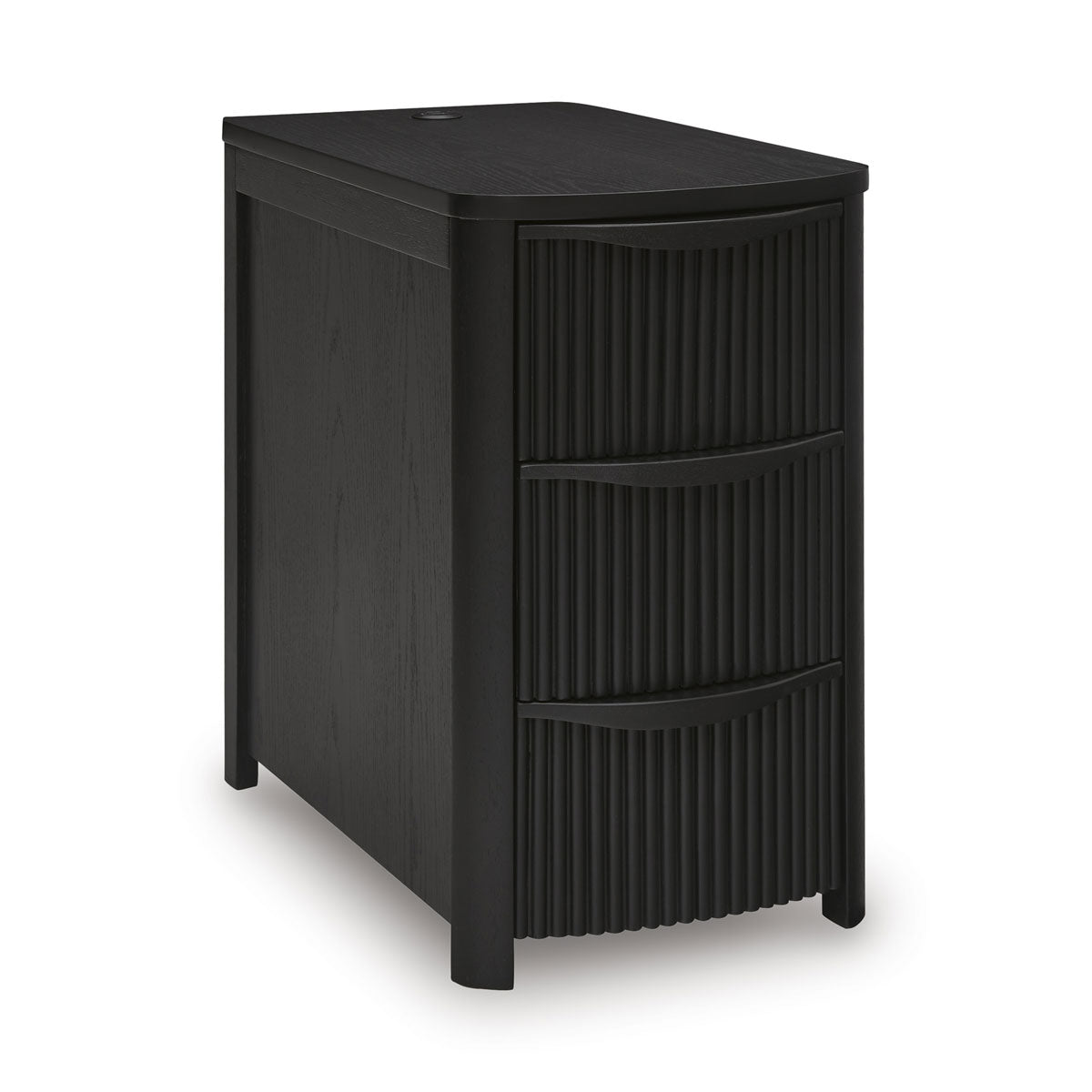 CAMDILL BLACK CHAIRSIDE TABLE
