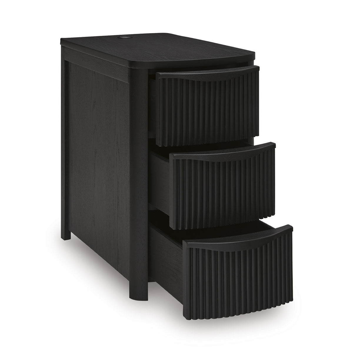CAMDILL BLACK CHAIRSIDE TABLE
