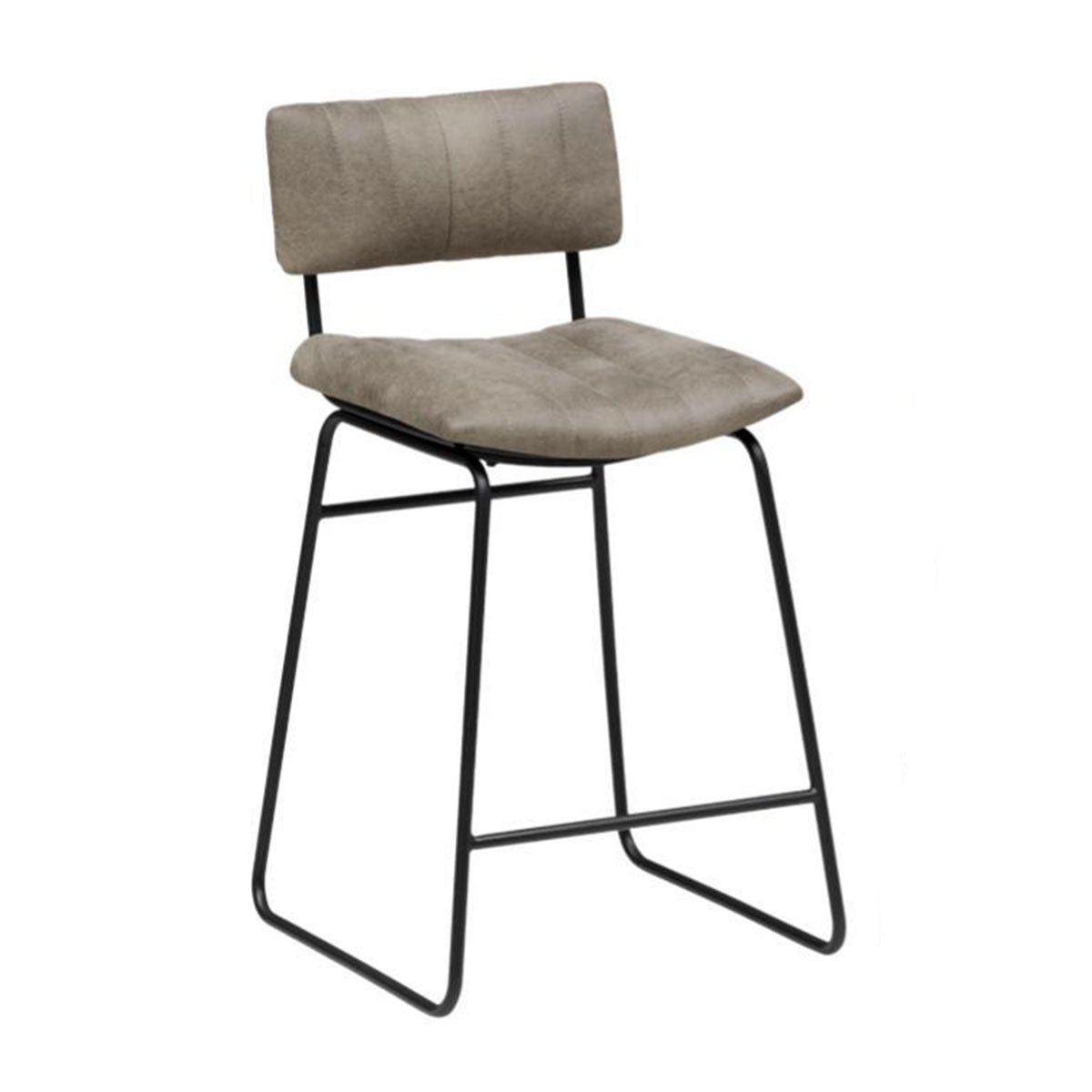 NYELLI SAND/BLACK CNT STOOL