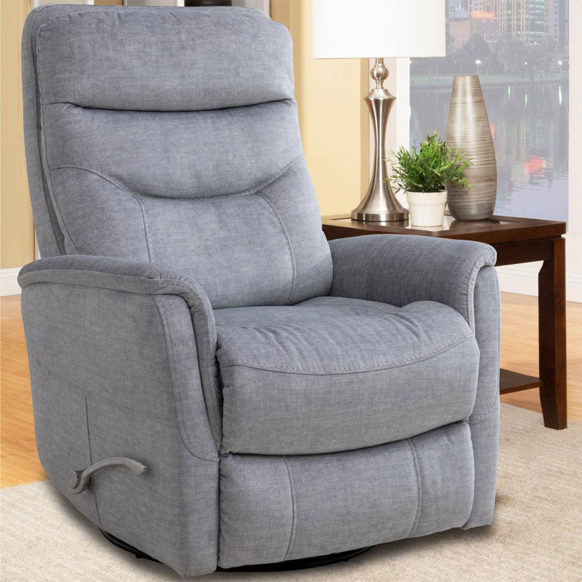 GEMINI SWGL RECLINER SILVER