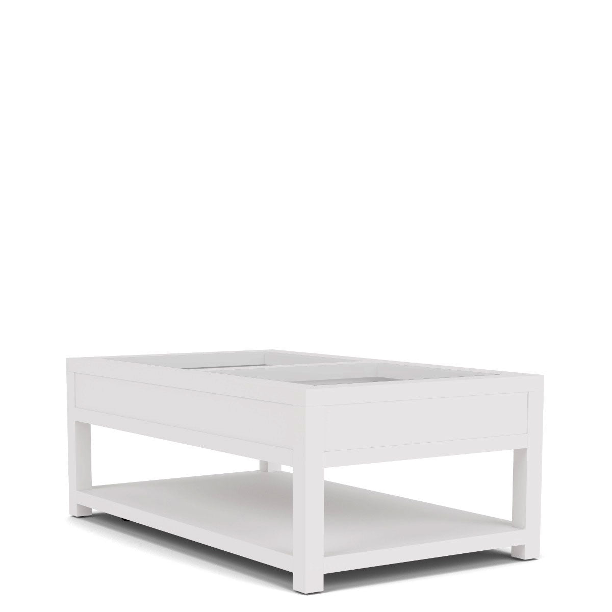ROSALIE WHITE RECTANGULAR COCKTAIL TABLE
