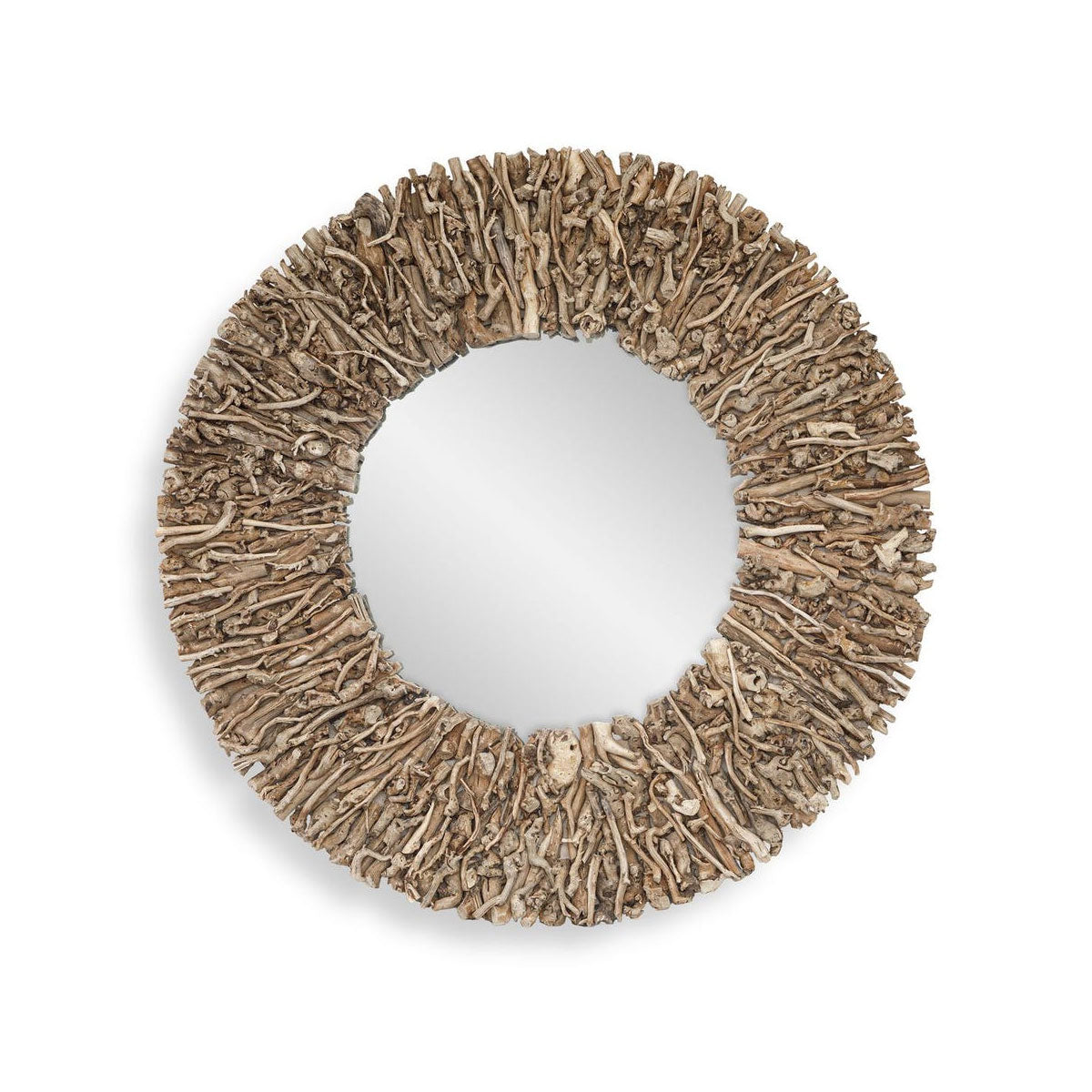 Rossetti Round Driftwood Mirror