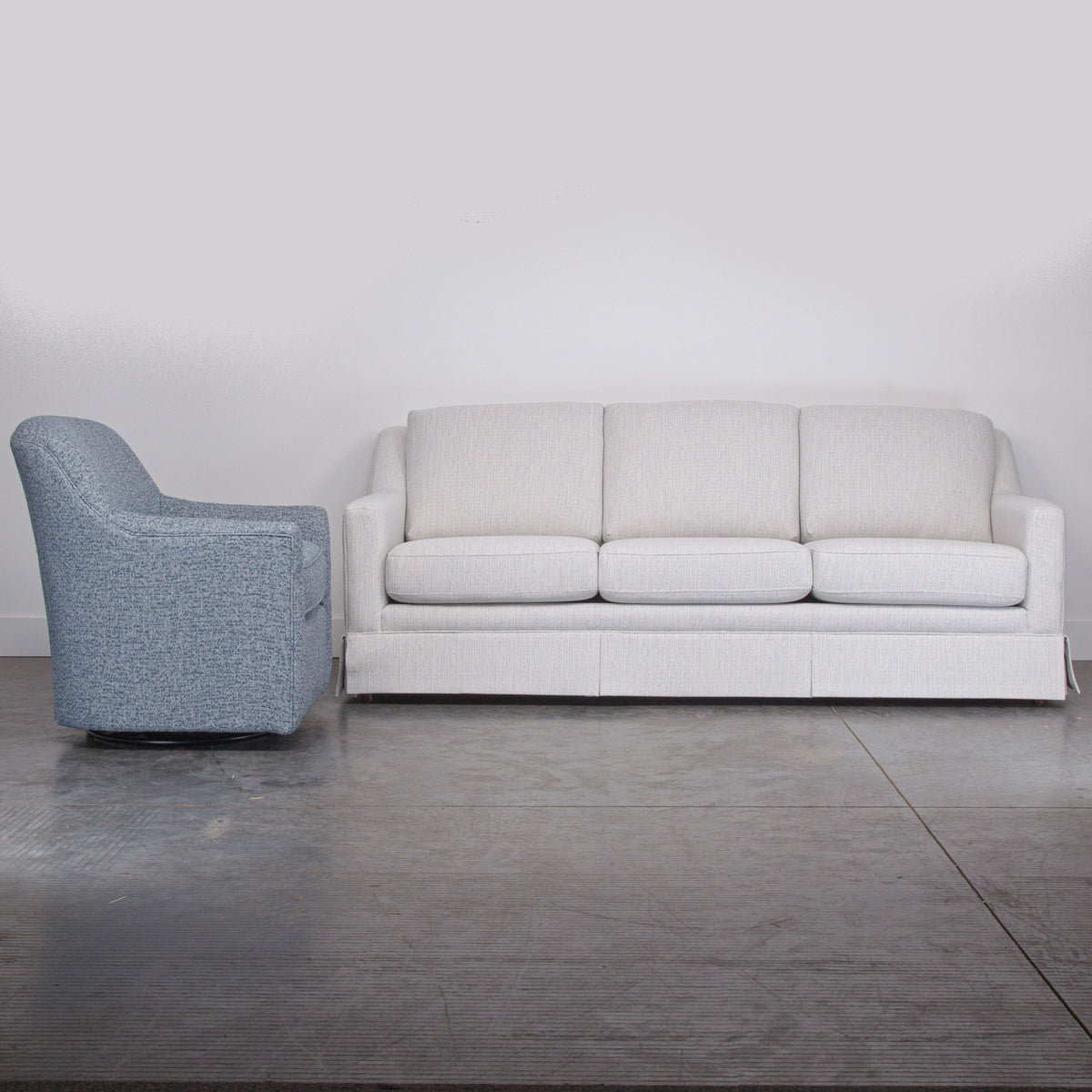 Tatum Skirted Sofa With Fk