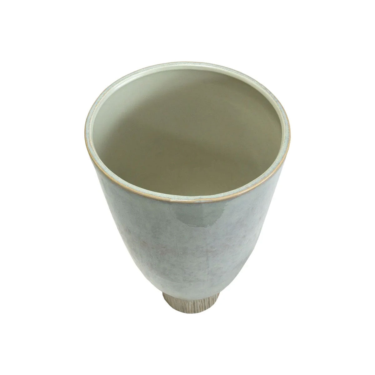 Atrias 27.5"robbin Bl Gls Vase