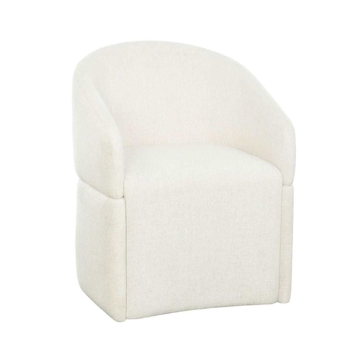 VELORA UPH CASTER ARM CHAIR