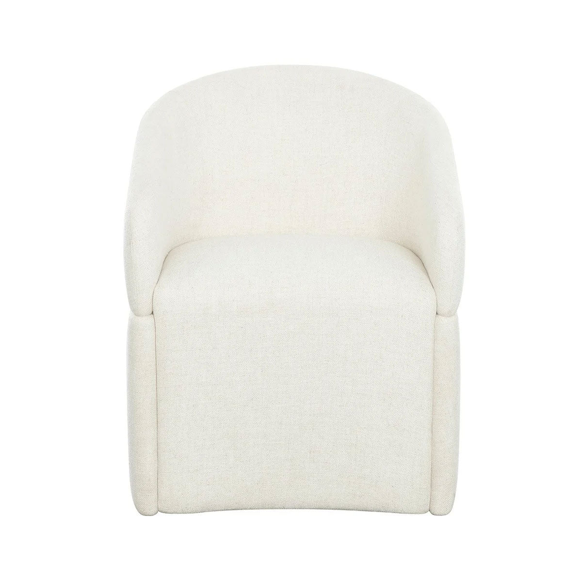 VELORA UPH CASTER ARM CHAIR
