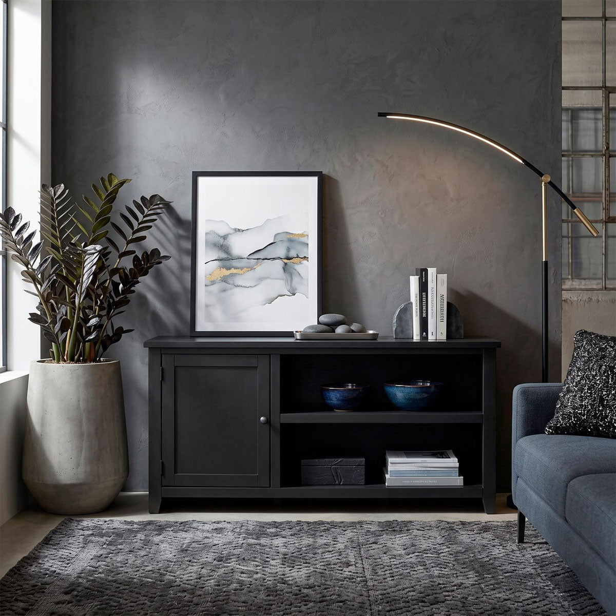 GRANT BLK 60" CONSOLE