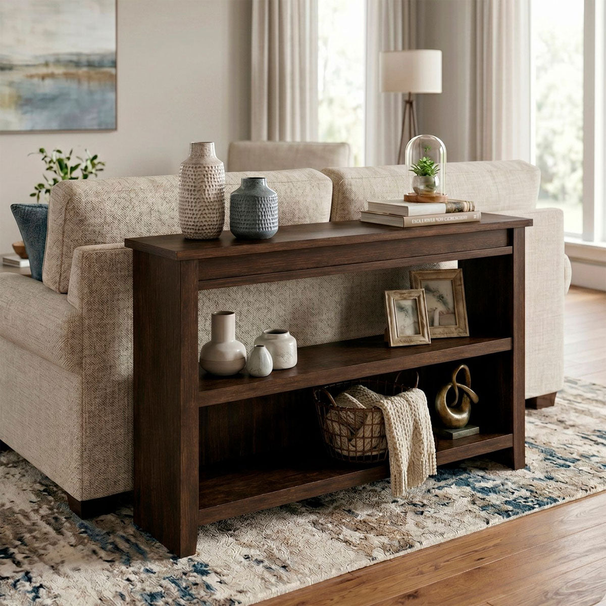 GRANT BRW CONSOLE TABLE