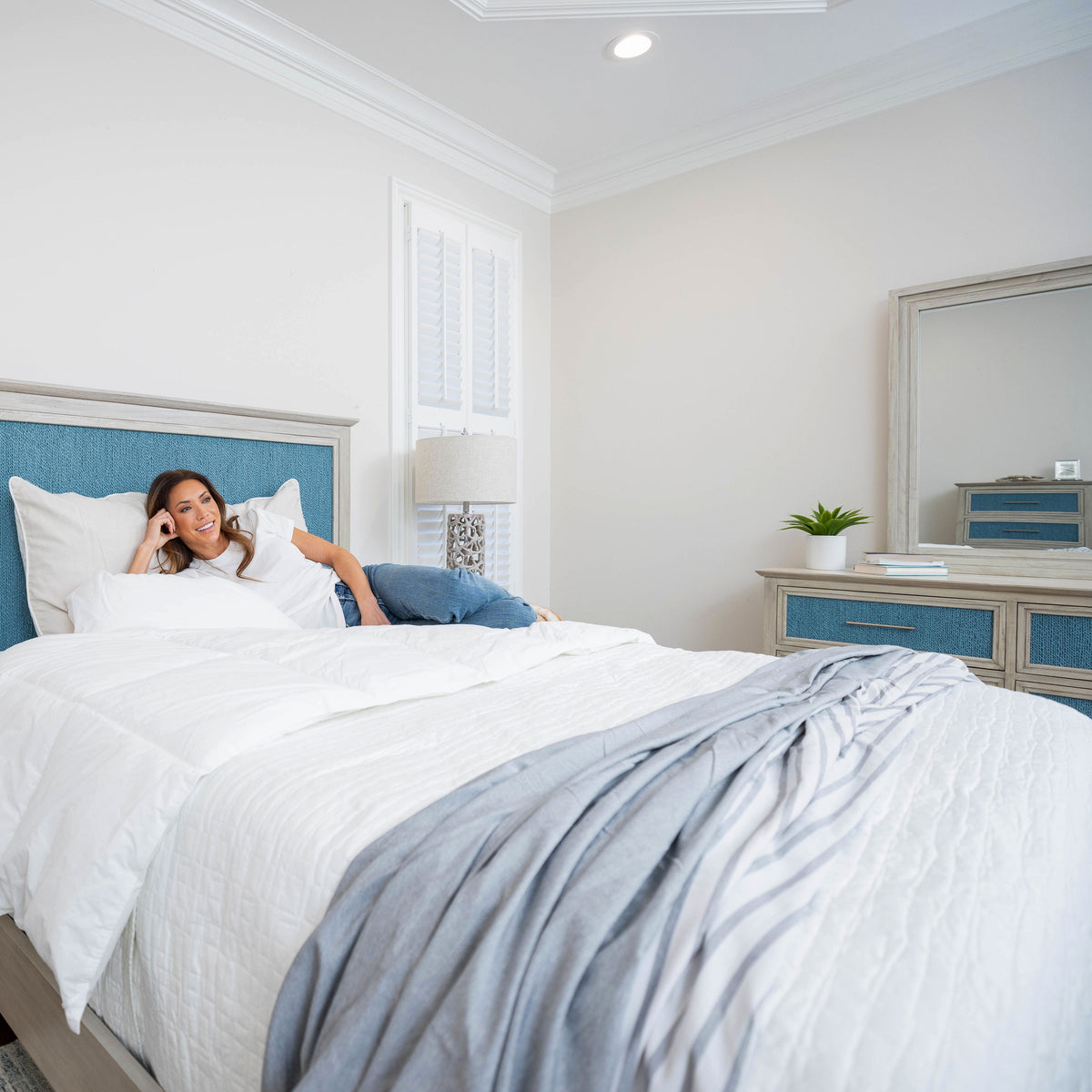 OCEAN ISLES BLUE BED