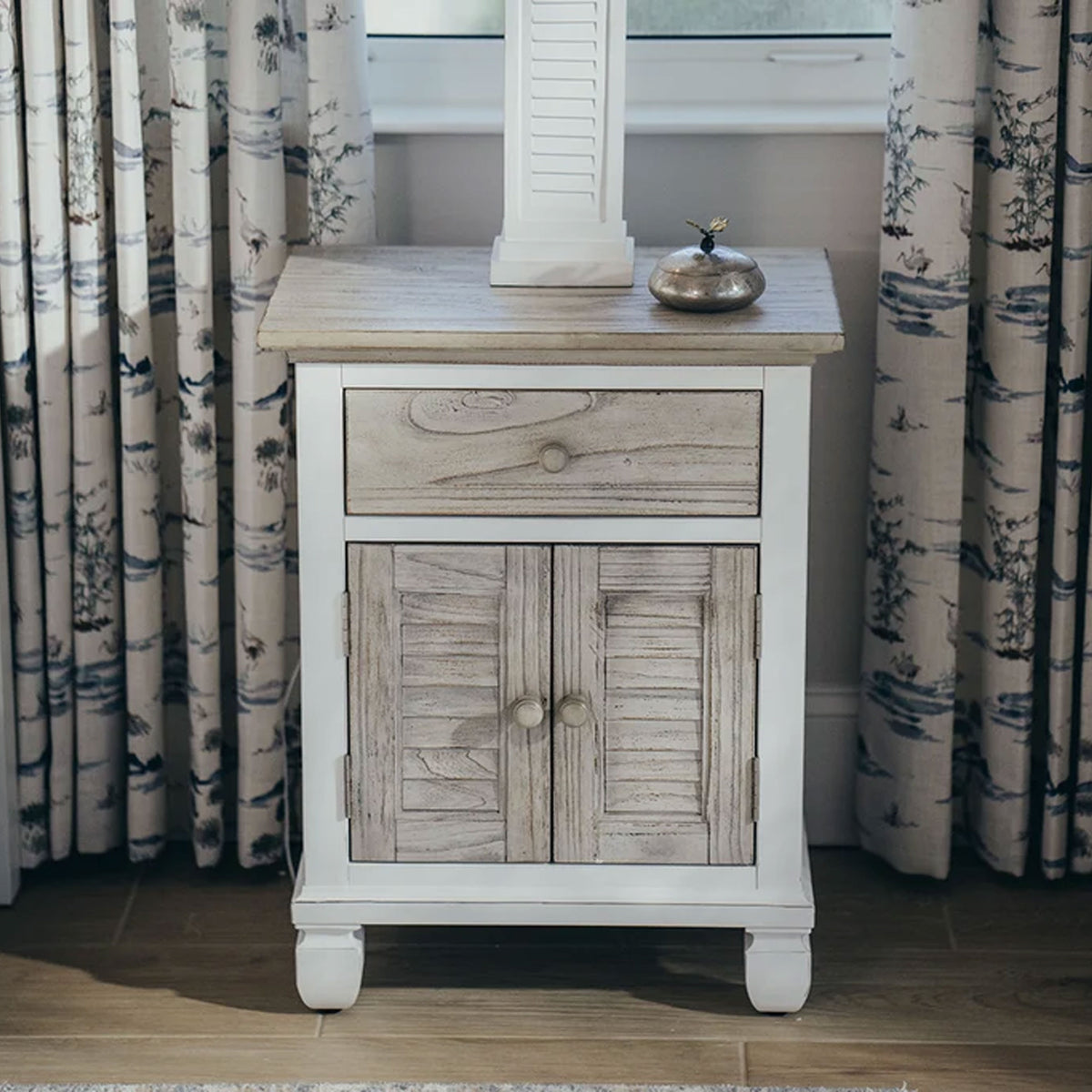 Islamorada 1 Drawer 2 Door Nightstand