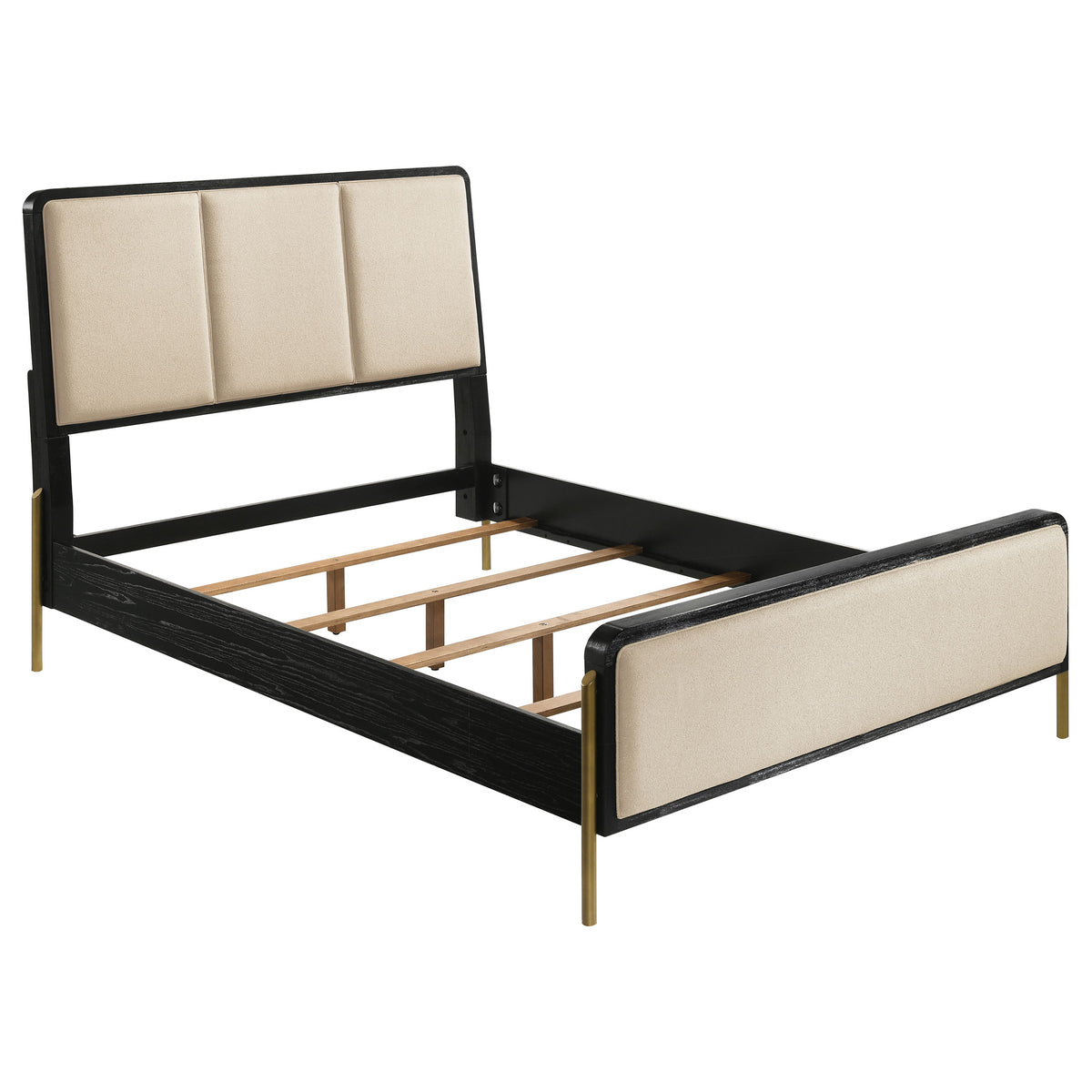 arini uph bed #color_upholstered black