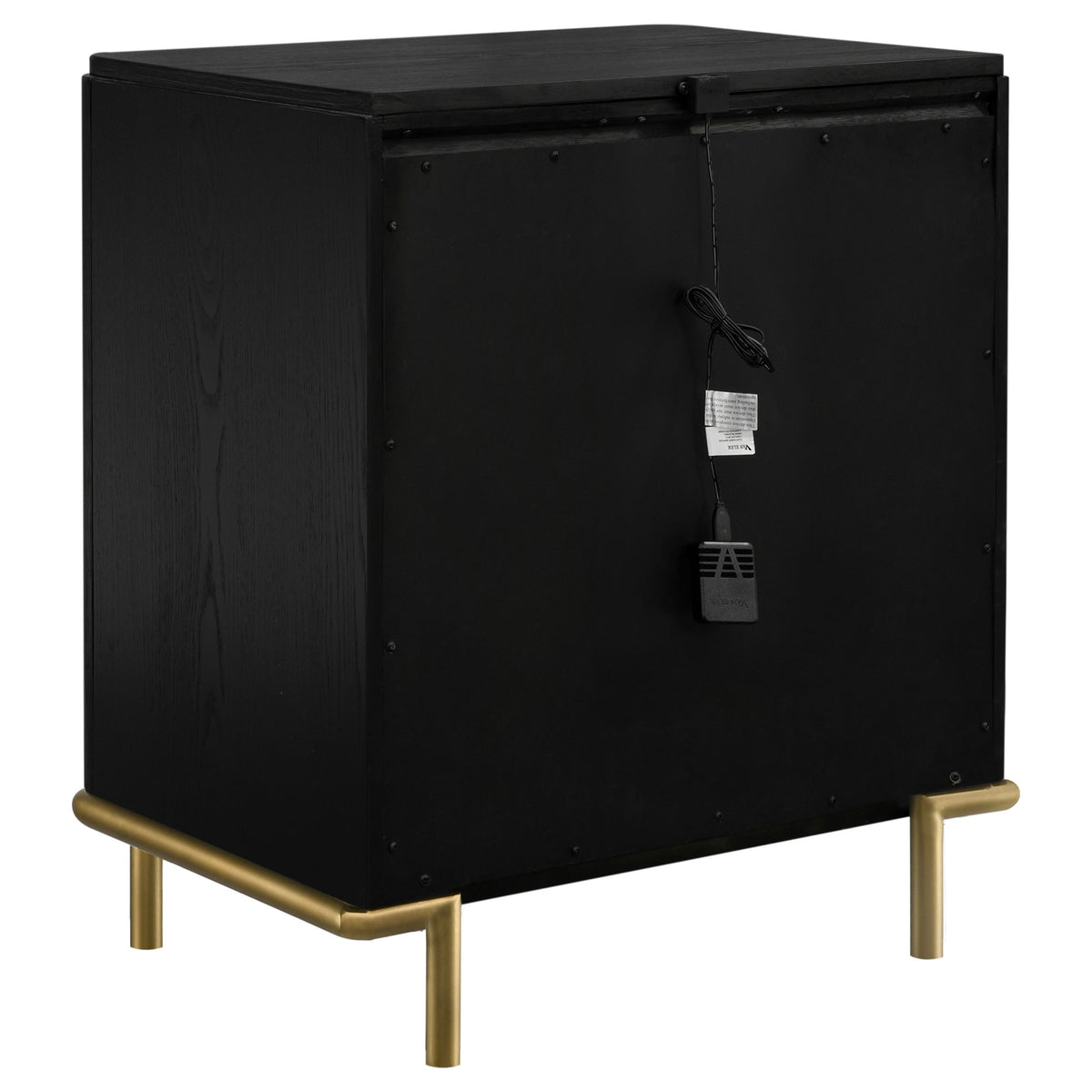 Arini Black Nightstand