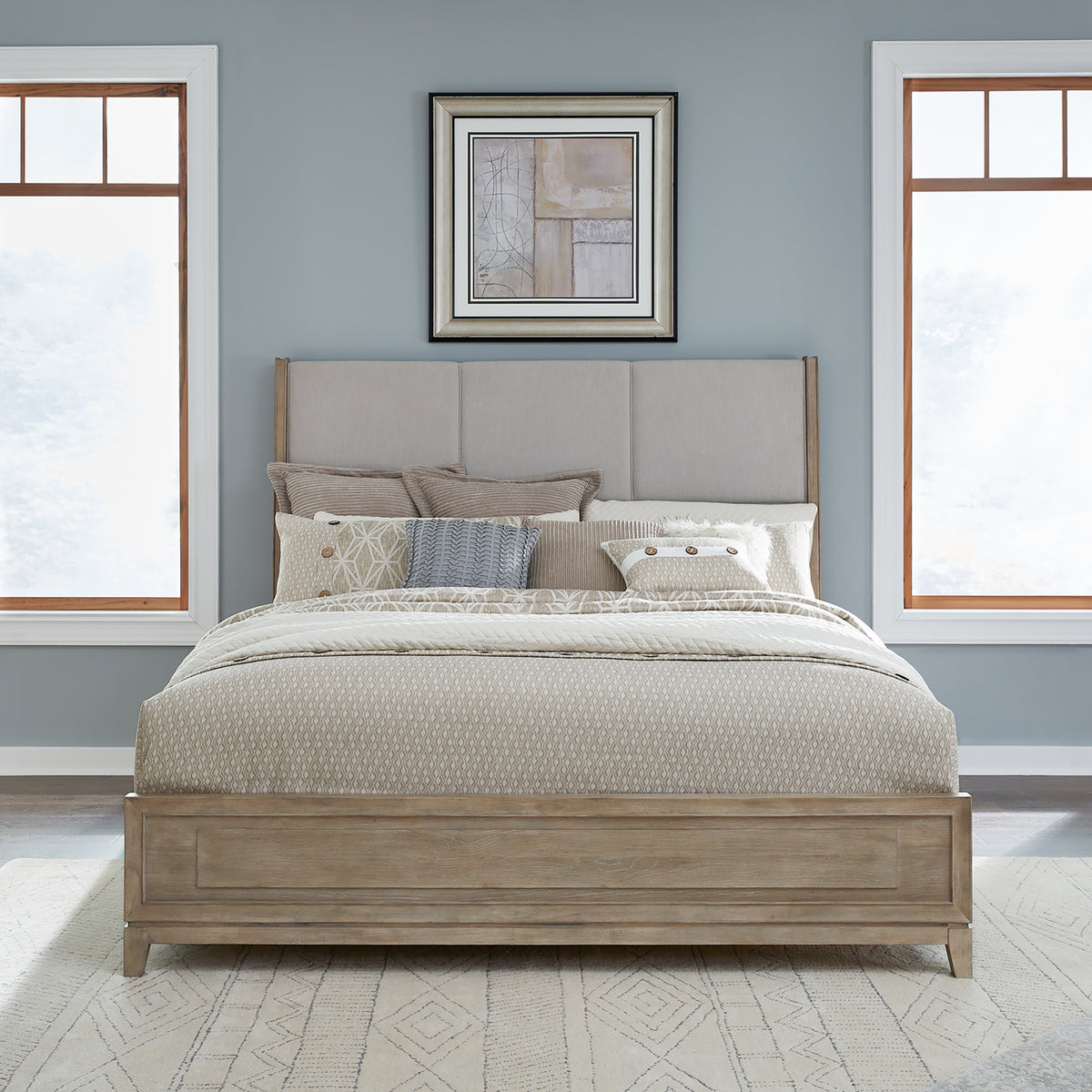 brentwood-uph-bed #headboard style_upholstered