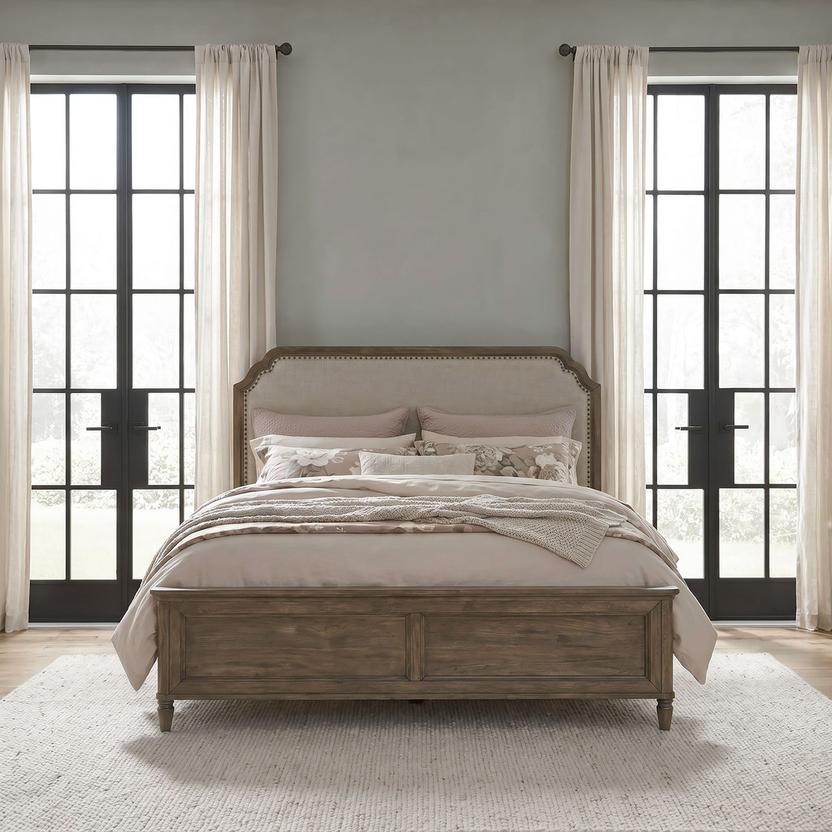 hickory-groves-uph #headboard style_upholstered, size_queen, size_king