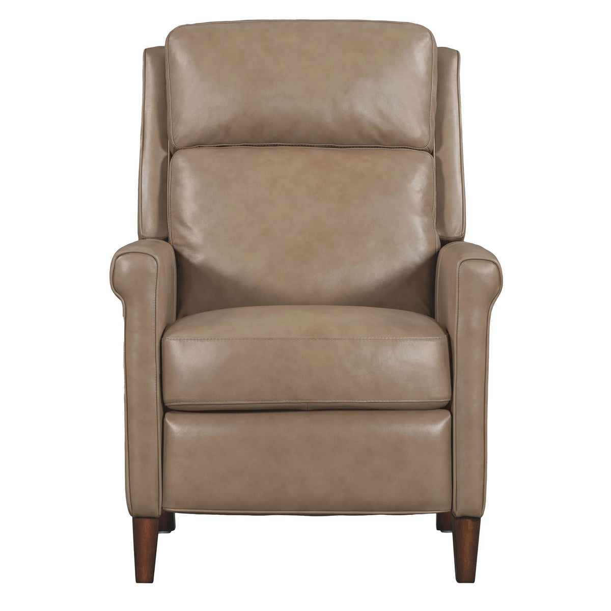 NORTHFIELD CREAM PUSHBACK LEATHER RECLINER