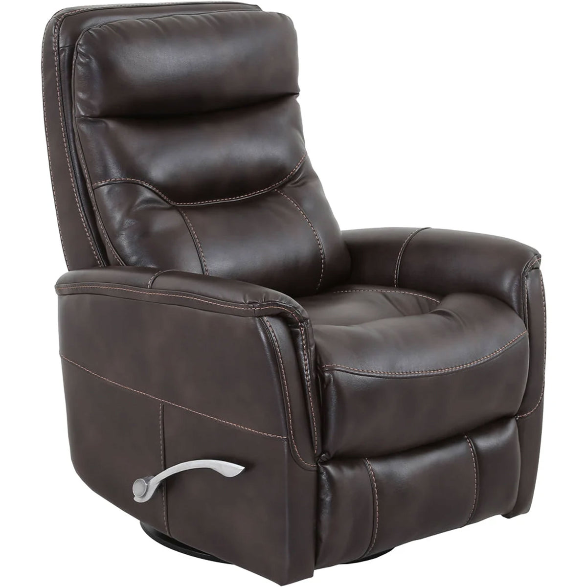 Gemini Swivel/Glider Recliner in Truffle