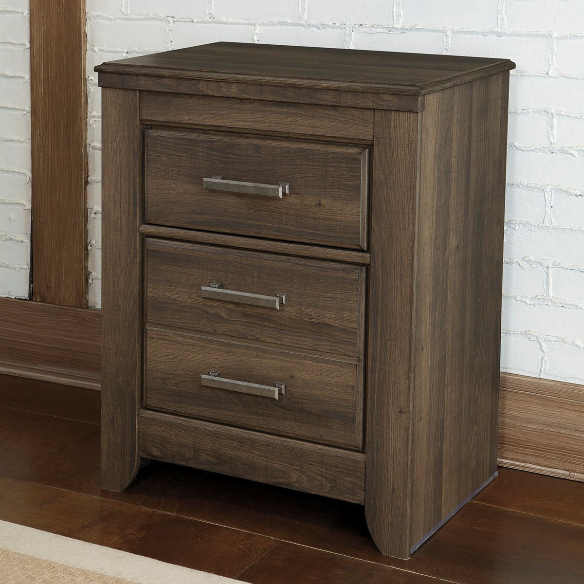 Adams 2 Drawer Nightstand