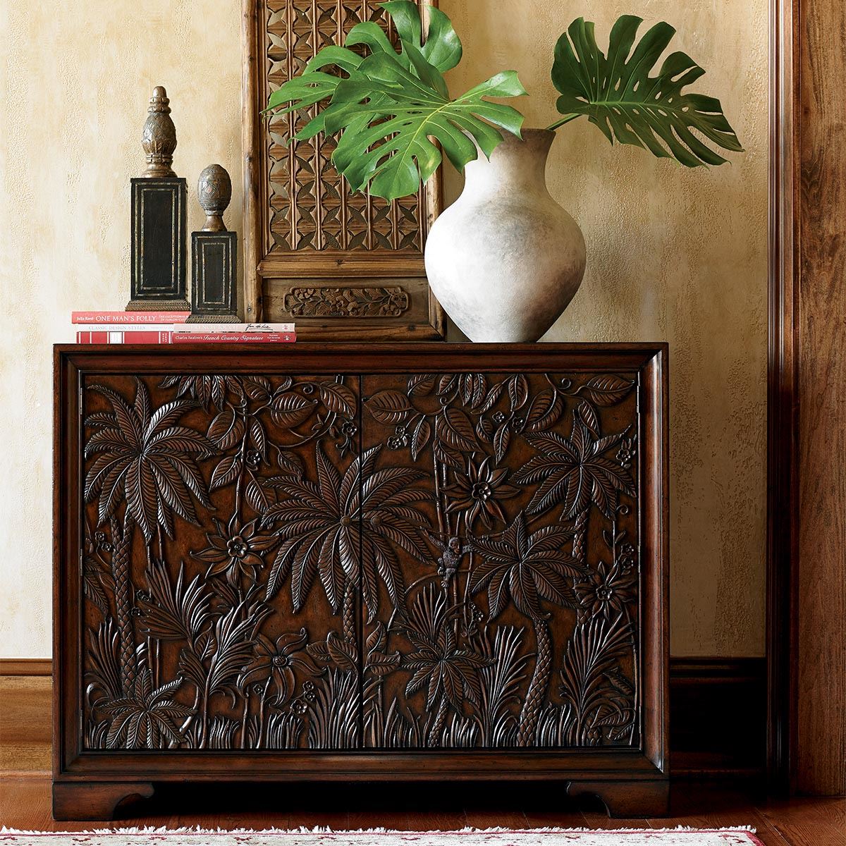 Landara Balboa Carved Door Chest