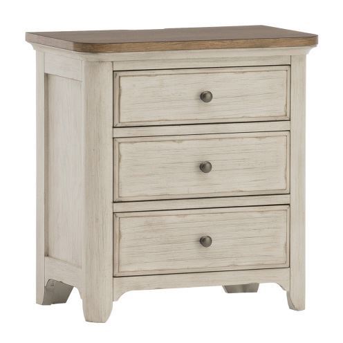 Roanoak 3 Drawer Nightstand