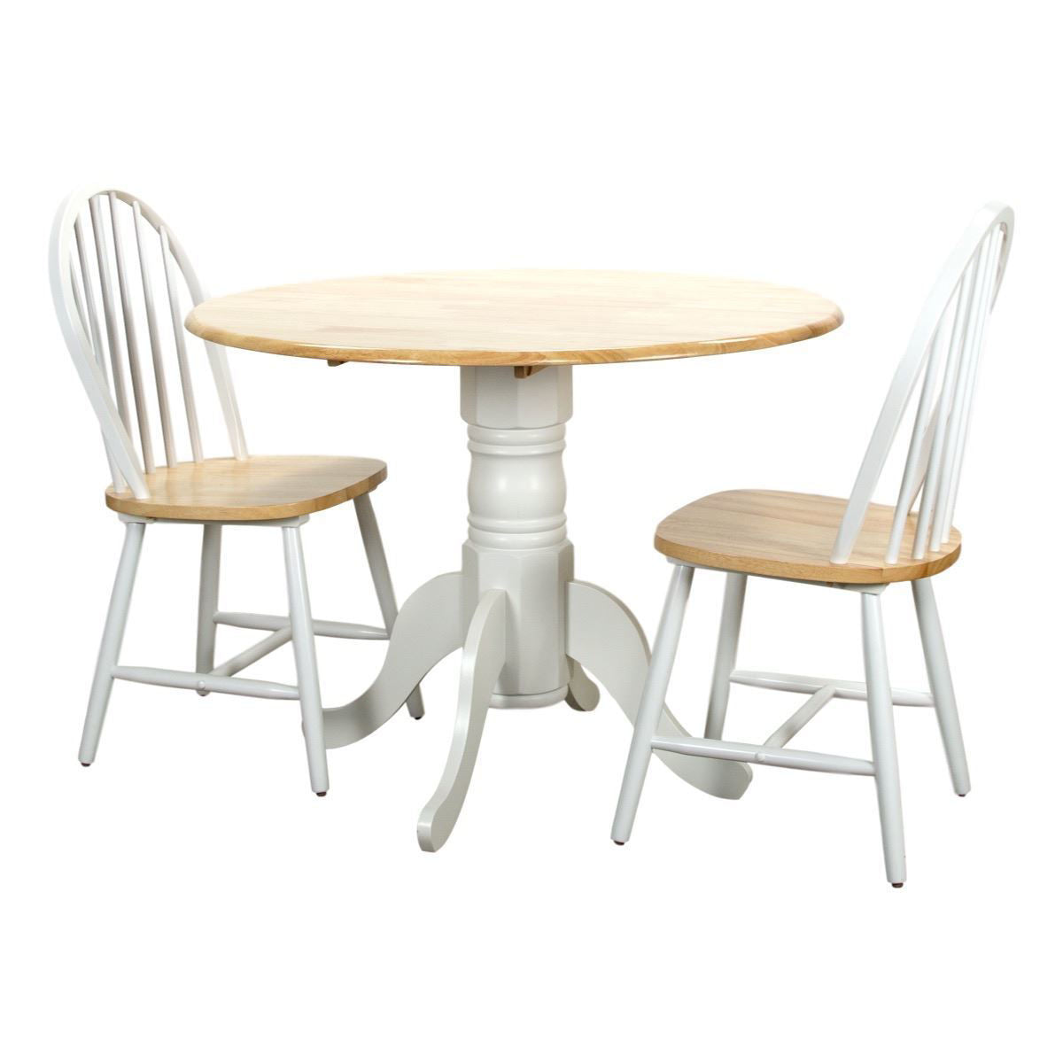 Anna Drop Leaf Pedestal Table