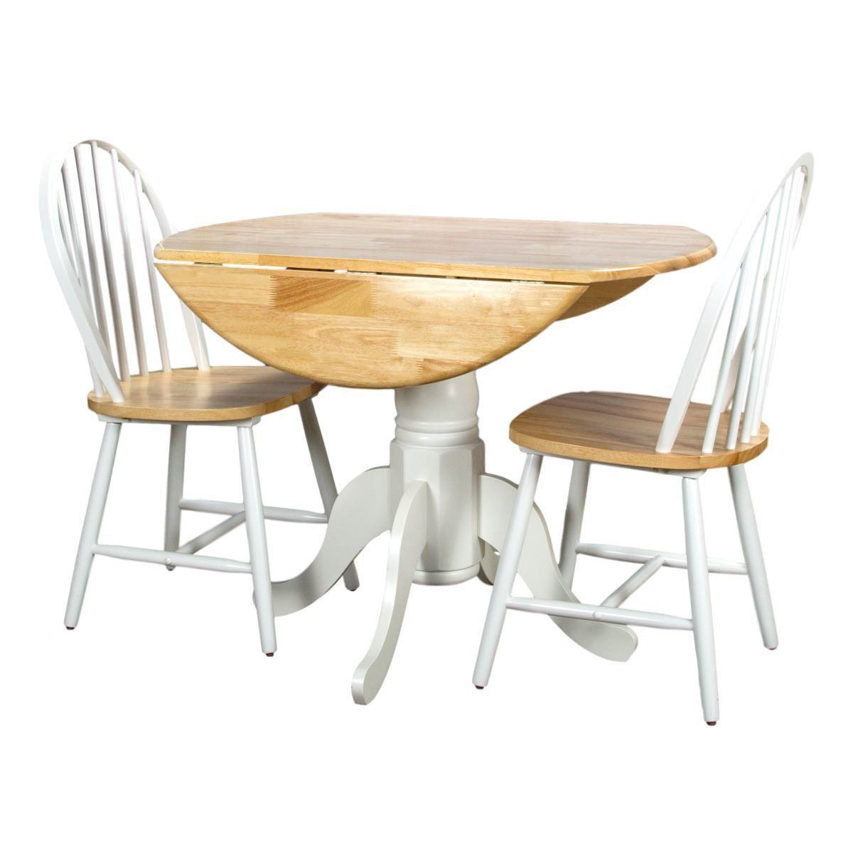Anna Drop Leaf Pedestal Table