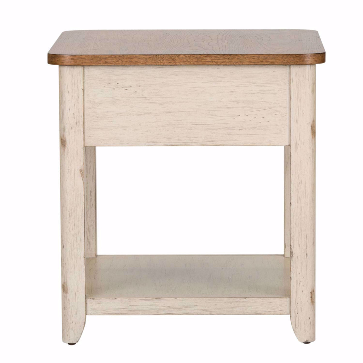 Roanoak End Table with Basket