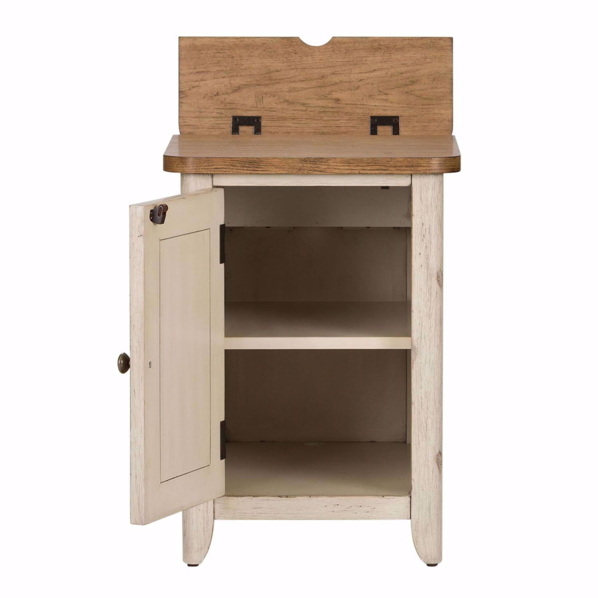 Roanoak Door Chairside Table
