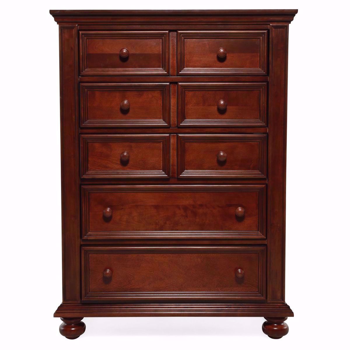 Cape Cod Chocolate 5 Drawer Chest