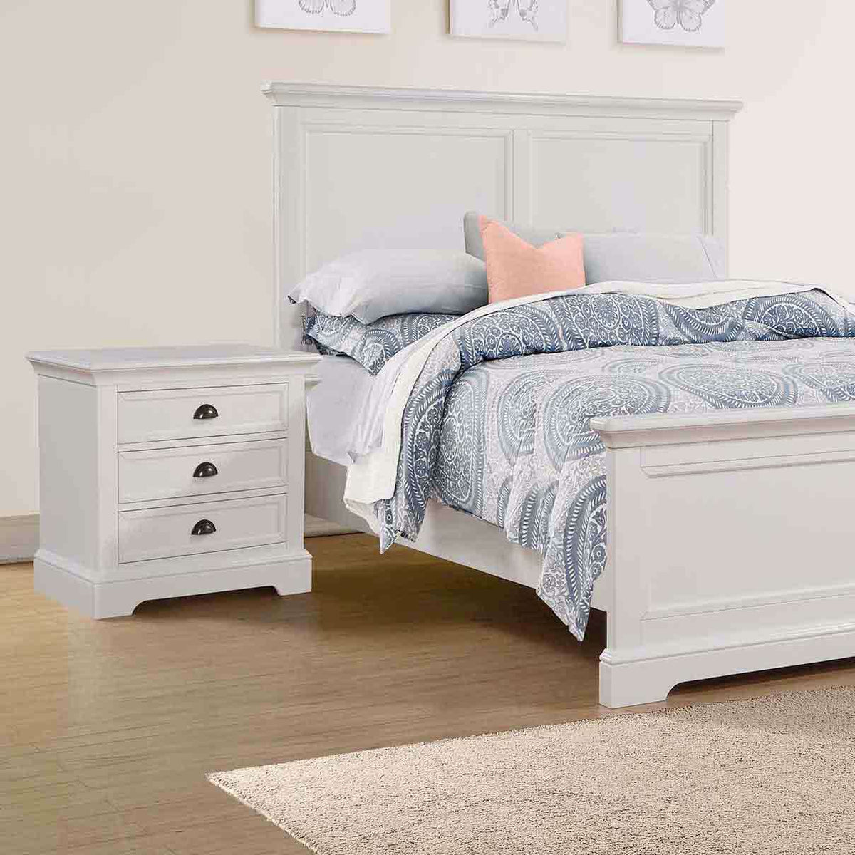 Tamarack 3 Drawer Nightstand