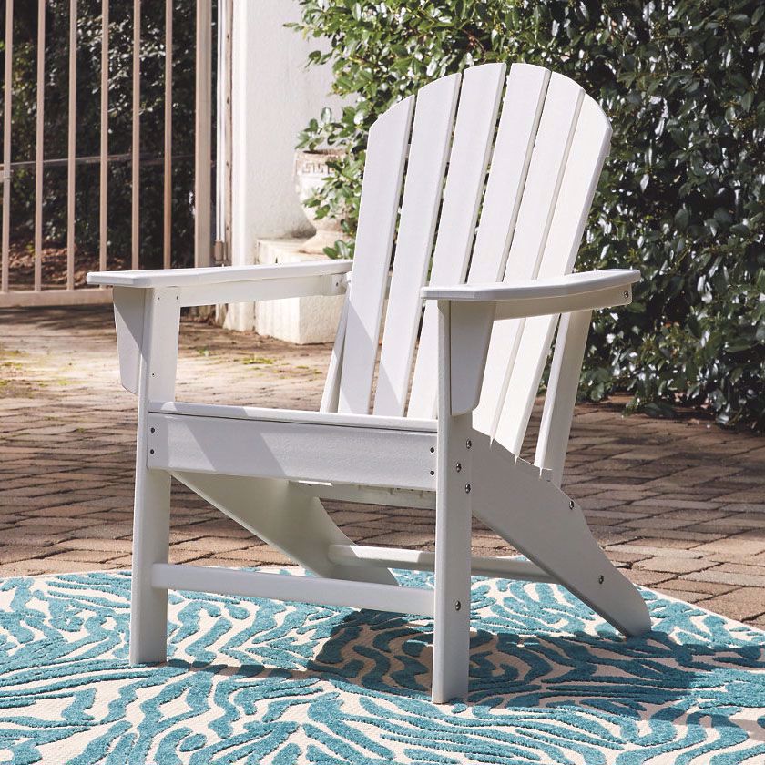 White Outdoor Adirondack Chair