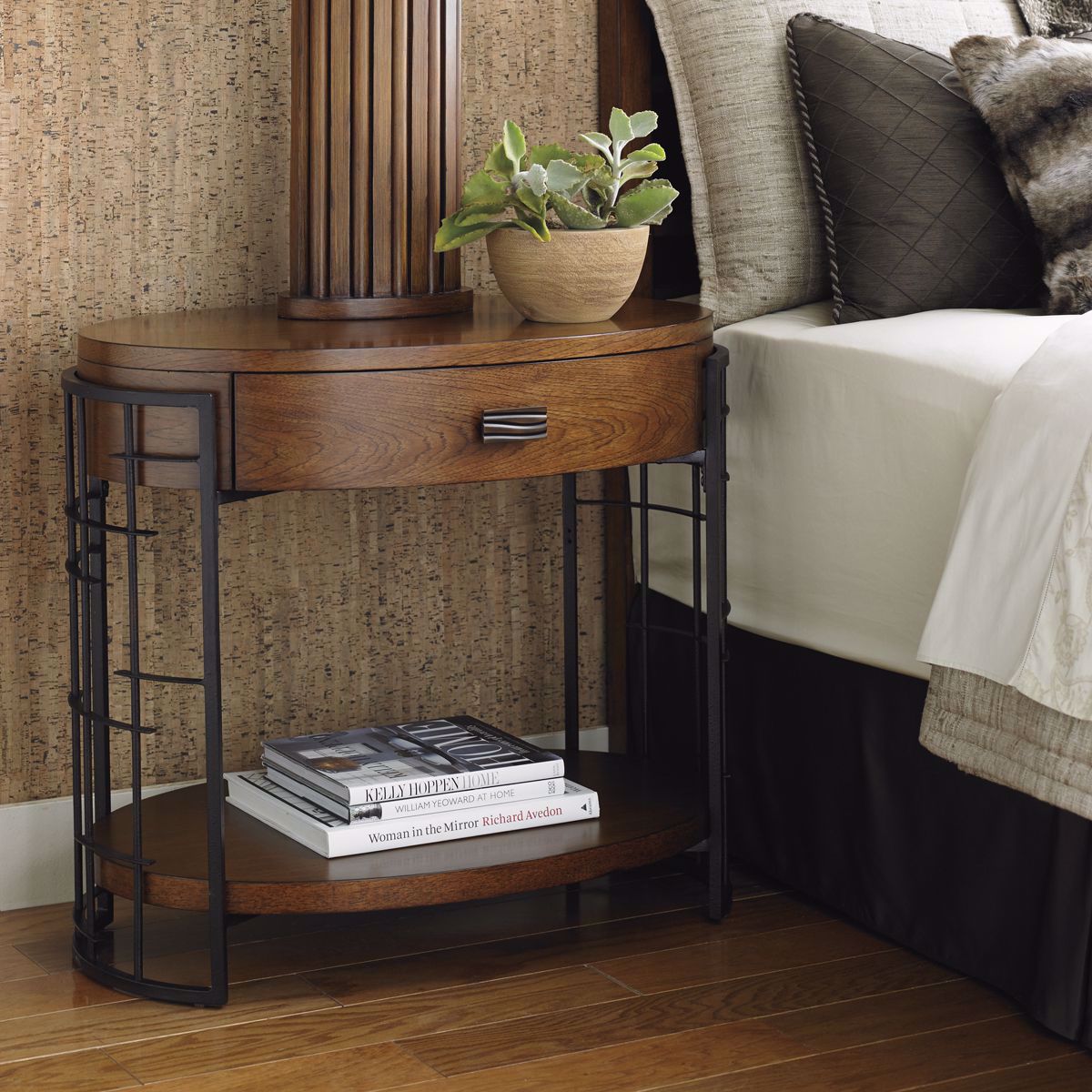 Sendai High Low Nightstand