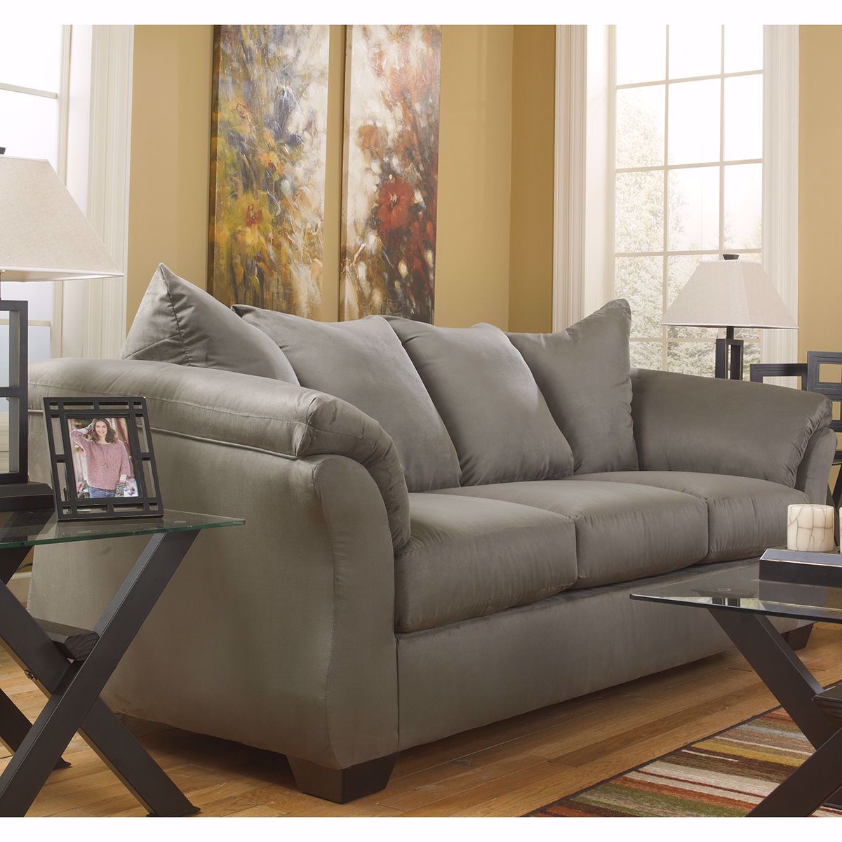 ASHLEY AUSTIN COBBLESTONE SOFA