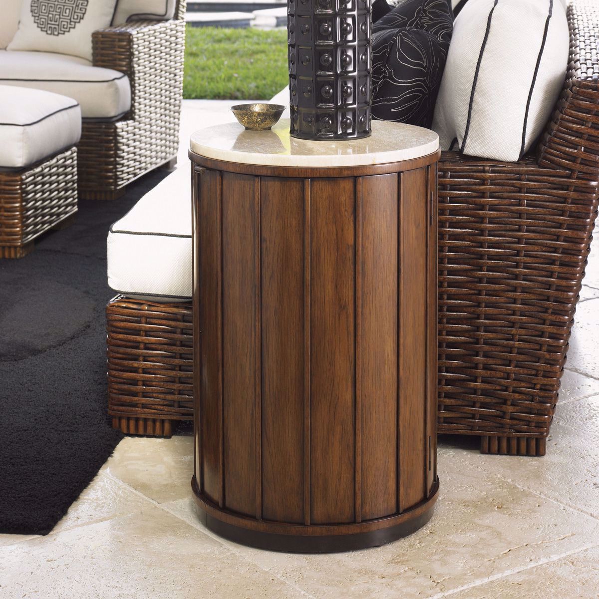 Fiji Drum Table