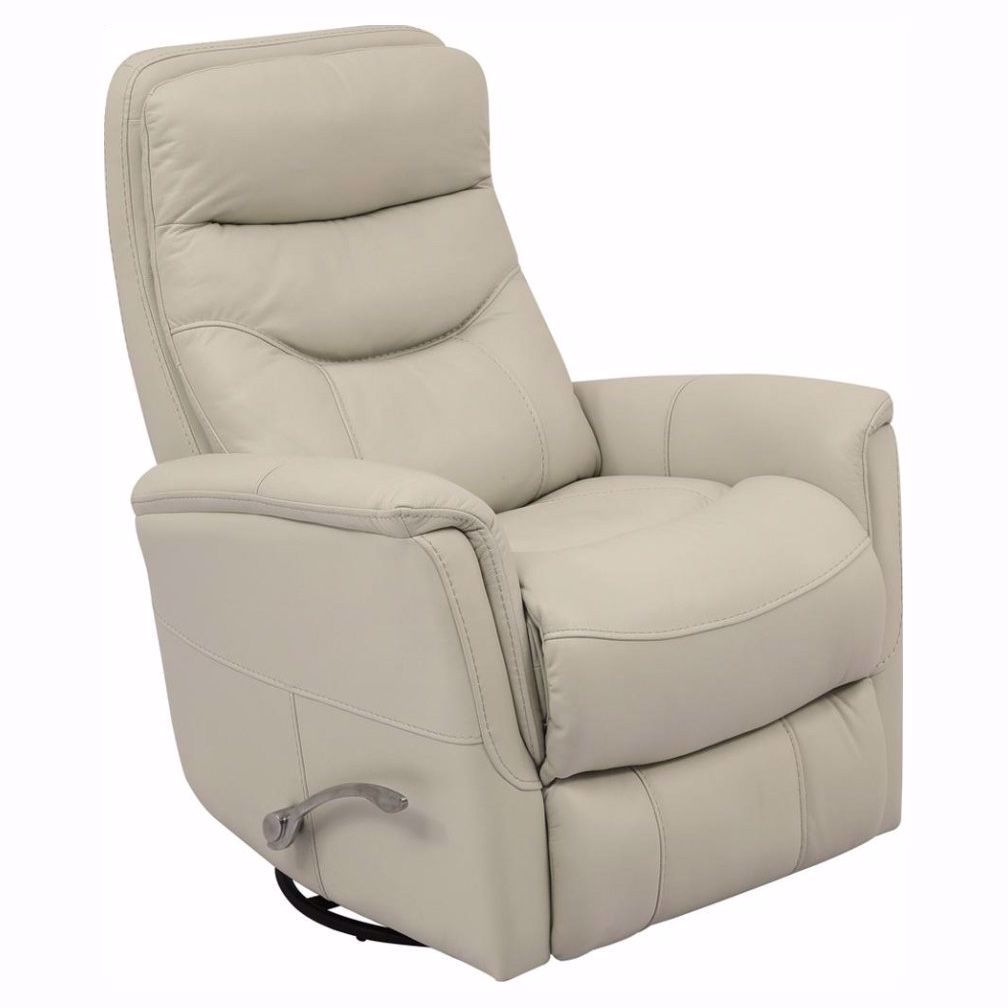 GEMINI LTHR SWGL RECL IVORY