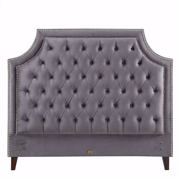 jasmine upholstered#color_gray, size_queen