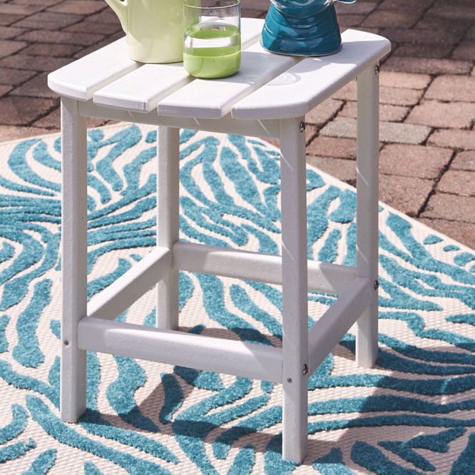 Sundown Treasure White End Table