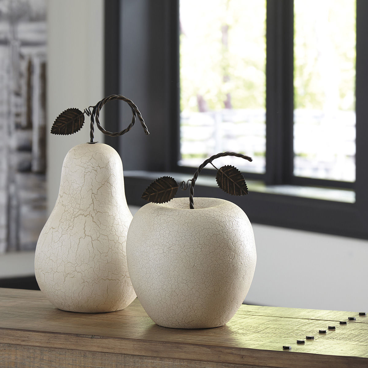 Bidelia Fruit Sculpture Set