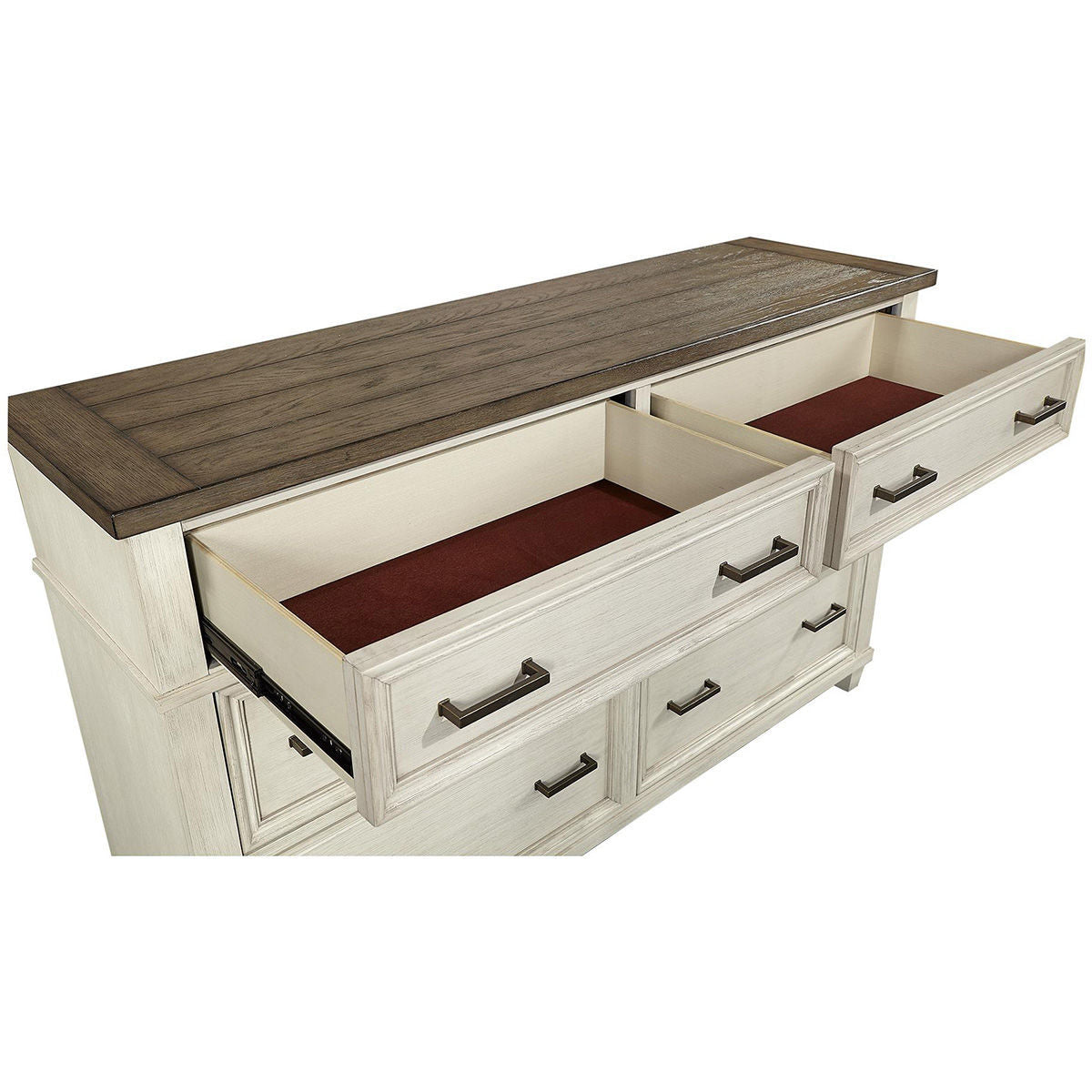 Caraway Aged Ivory Dresser