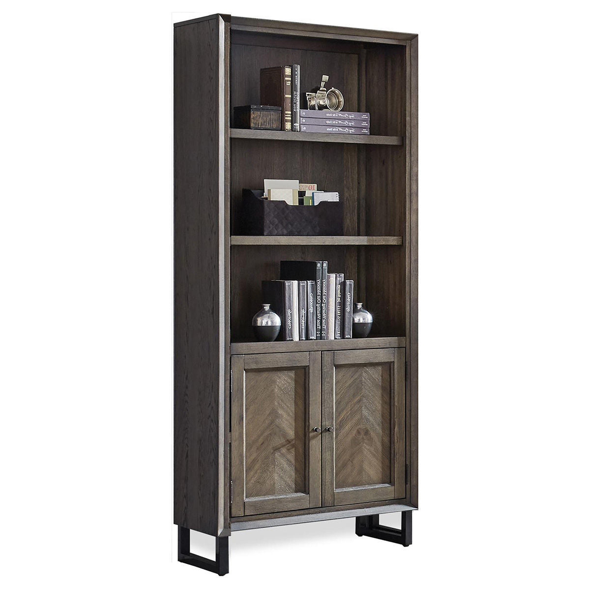 Harper Point Fossil Door Bookcase
